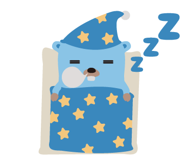 gopha-sleeping